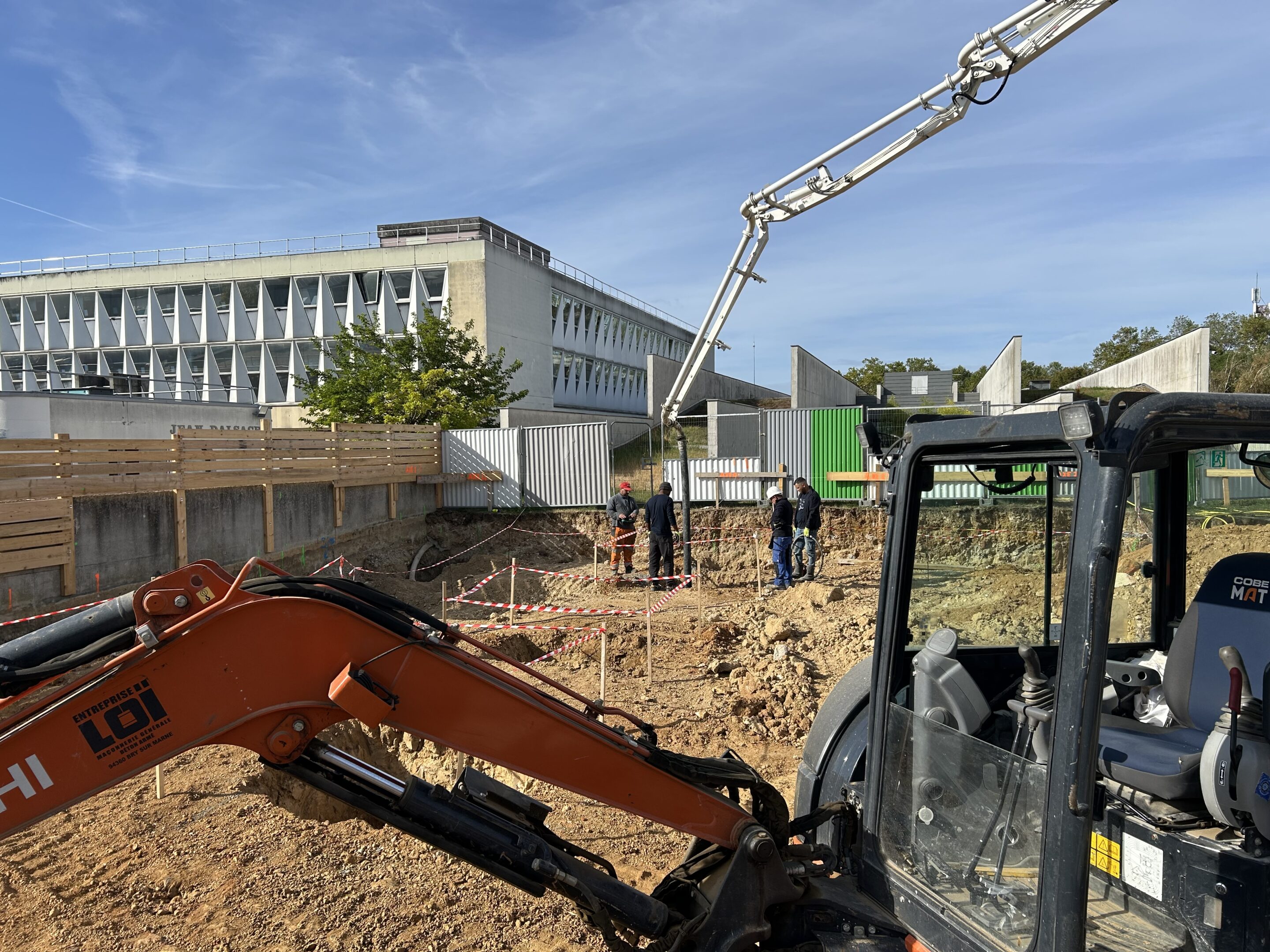 Travaux d'Extension Hôpital Béclère par l'entreprise Loï
