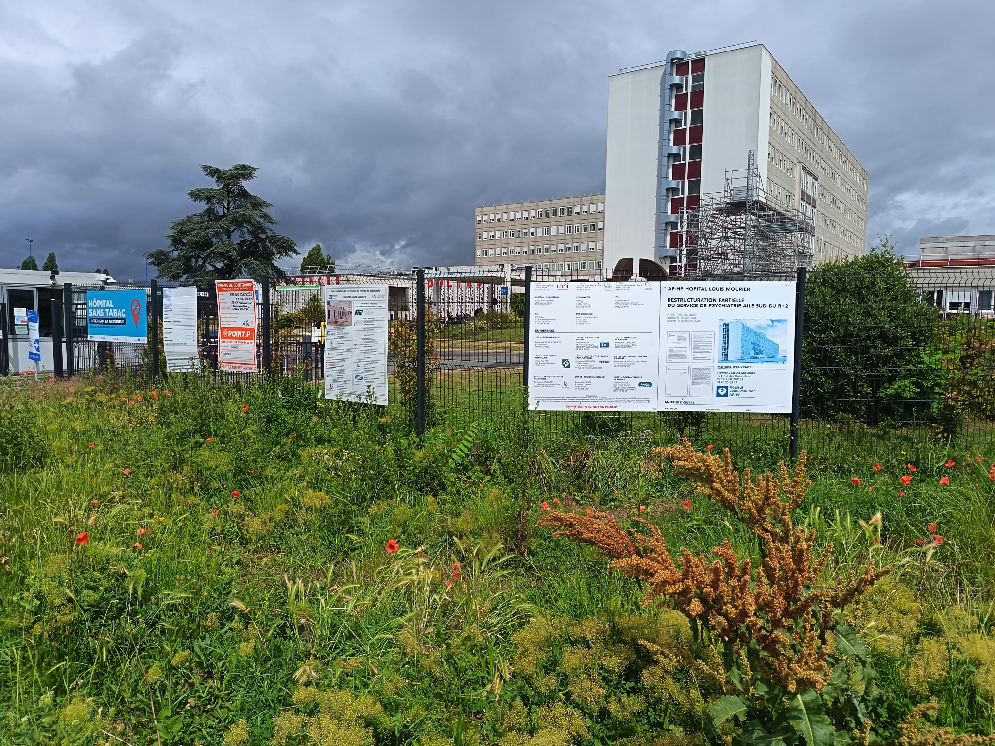 La restructuration et l'aménagement du service de psychiatrie de l'Hôpital par l'Entreprise Loï